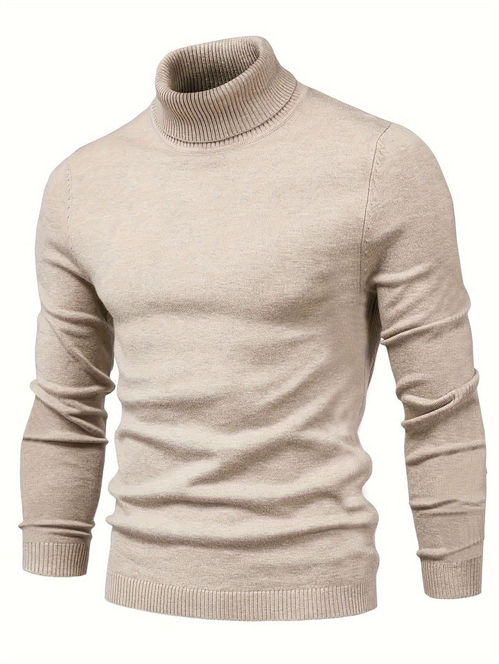 Klasyczny półgolf sweter