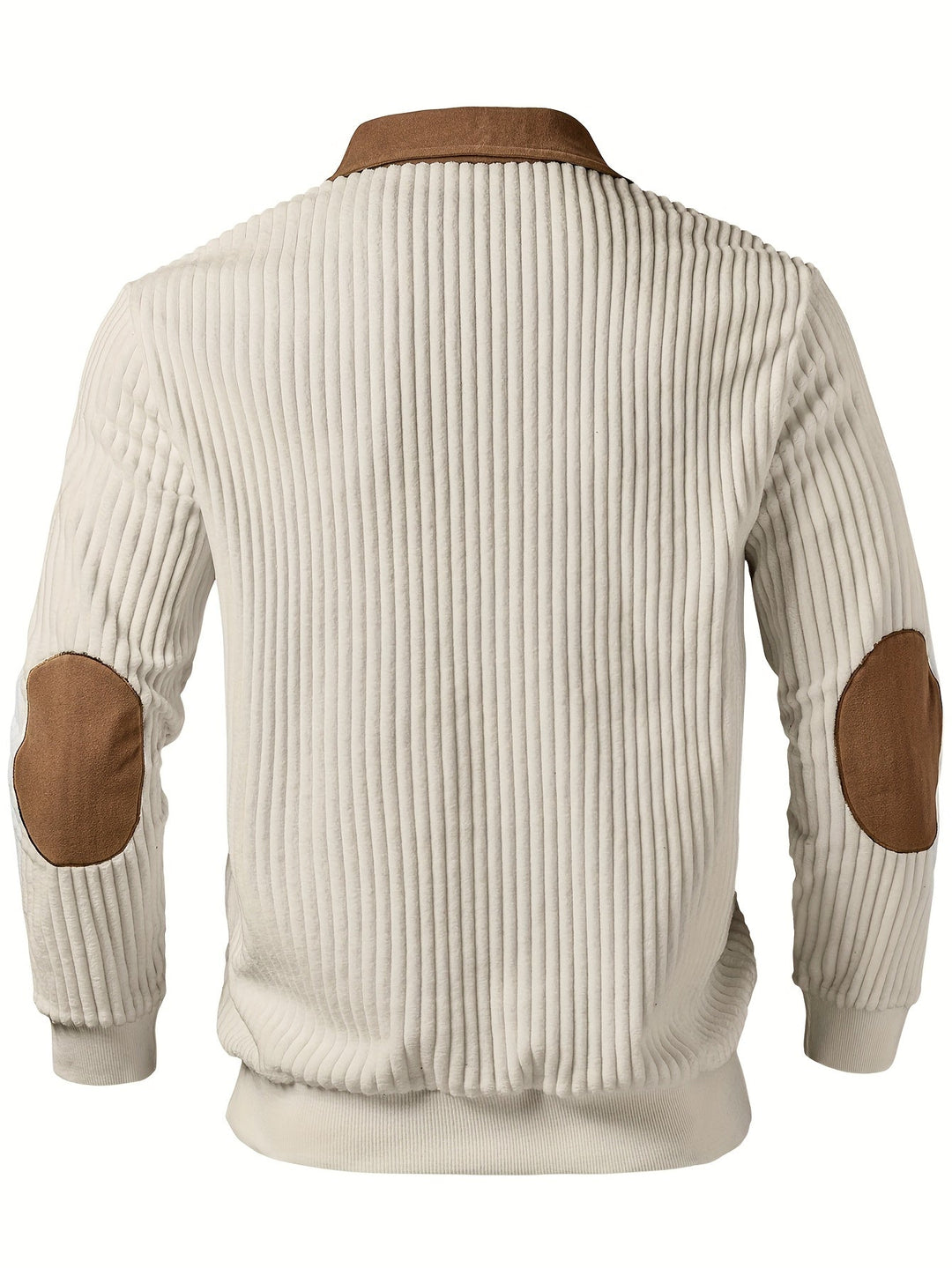 Two-Tone zamek 1/4 sweter
