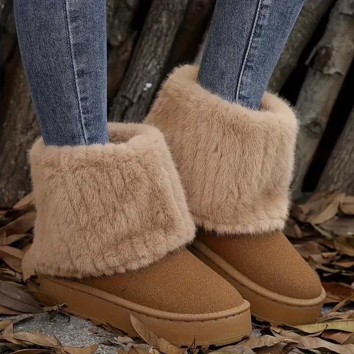 Przytulny Platform buty zimowe