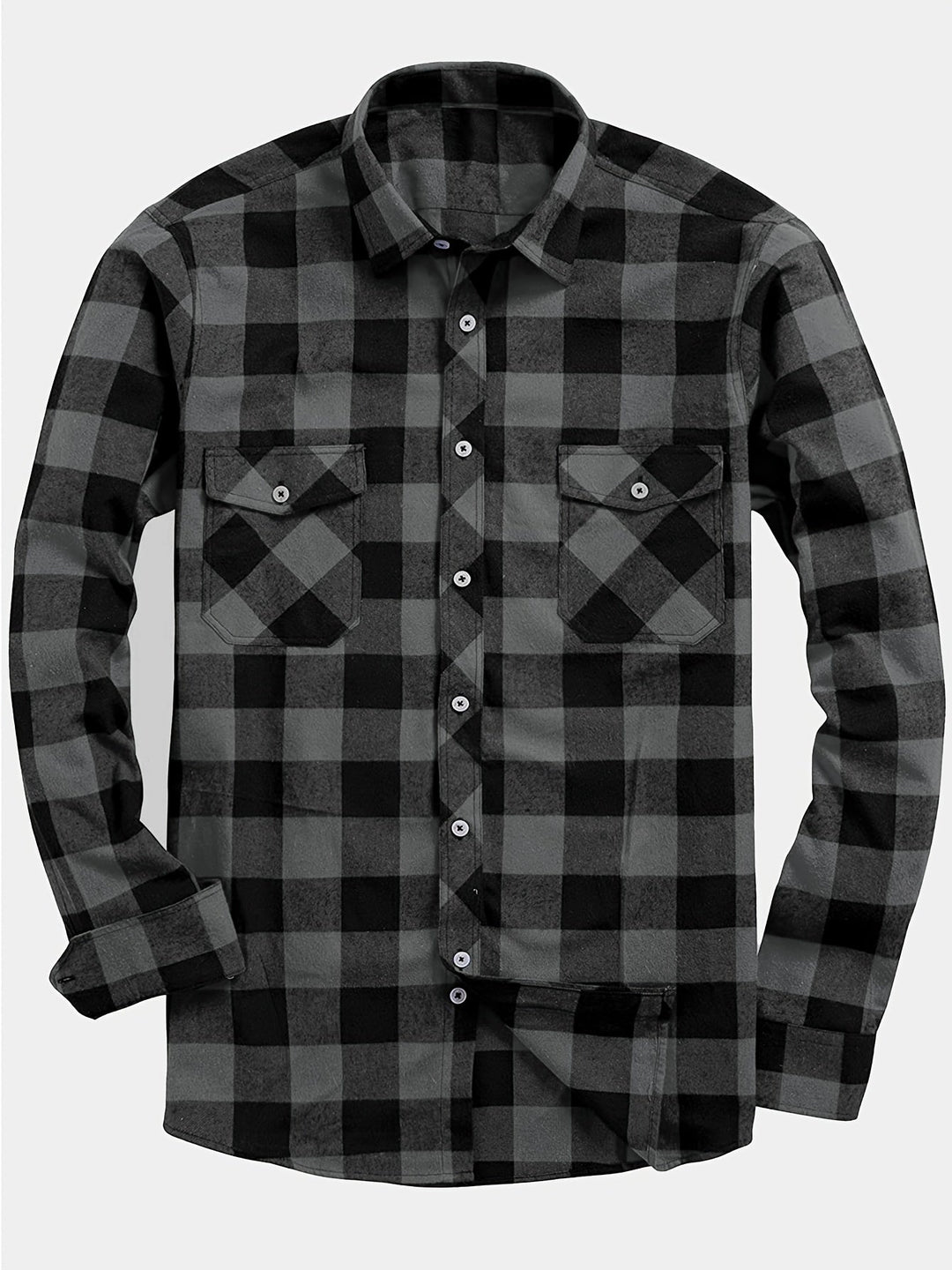 Klasyczny w kratę Flannel koszula