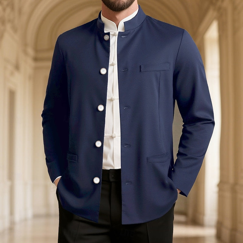 Mandarin-Collar kurtka