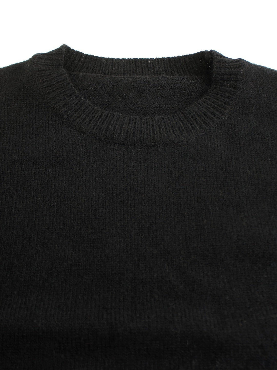 Striped-Cuff prążkowany sweter