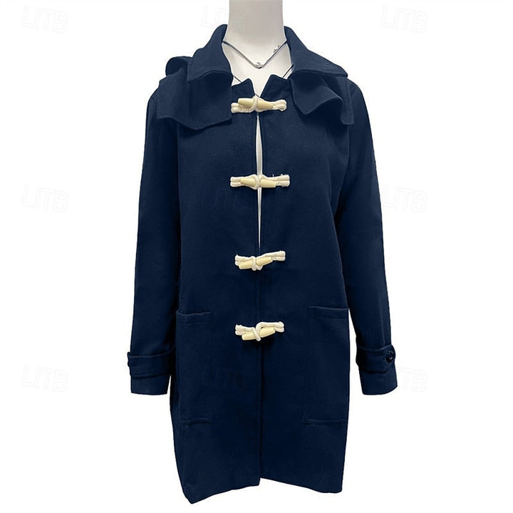 Z kapturem Toggle Overcoat