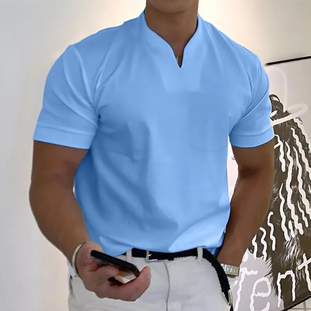 Elegancki kołnierz koszulka polo