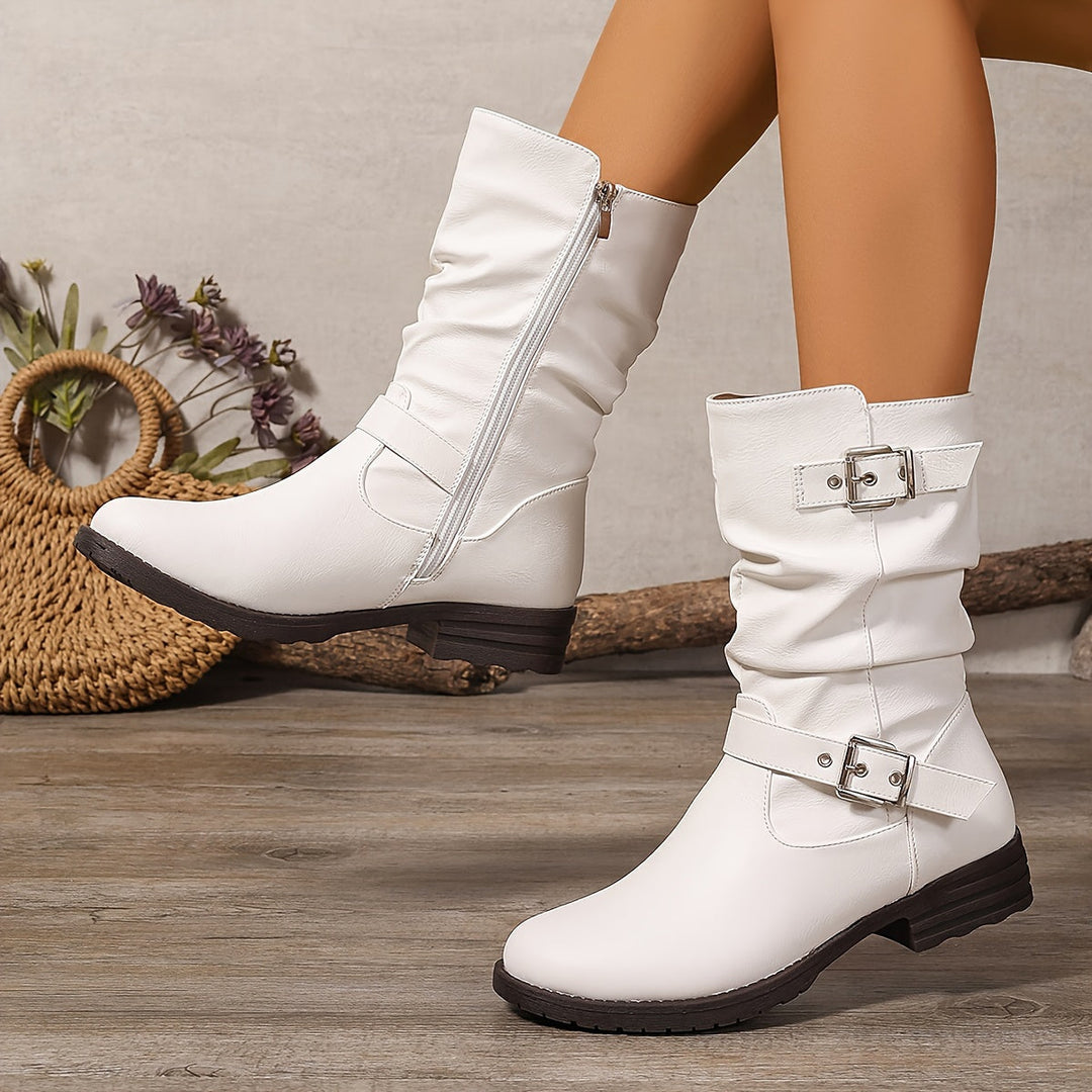 Luźny klamra buty
