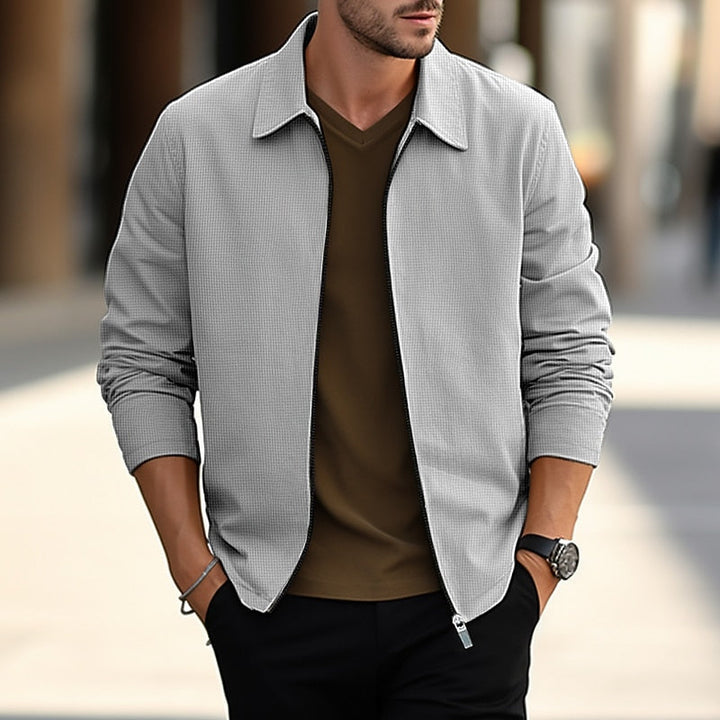 Lekki fakturowany Overshirt