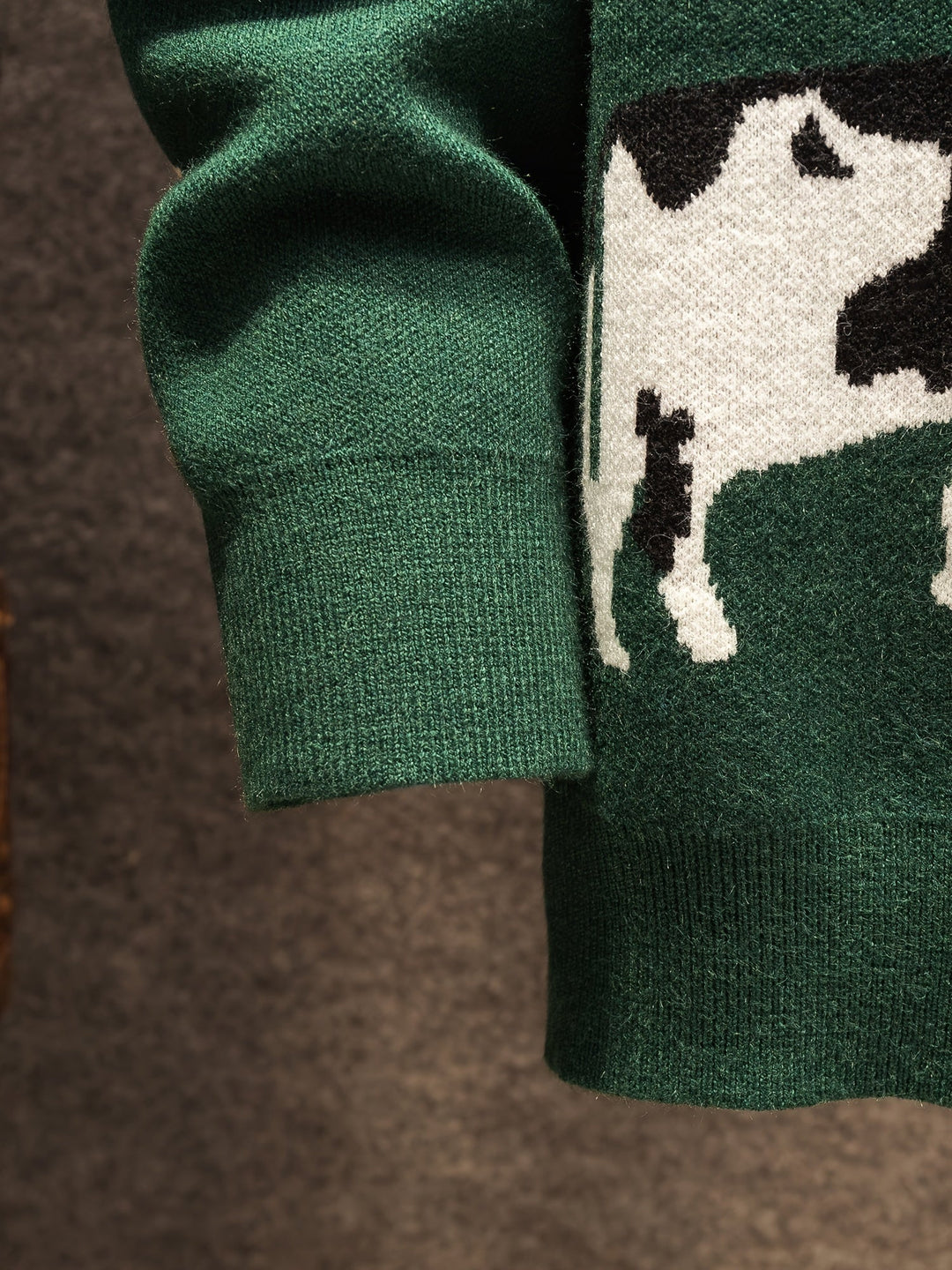 Pastoral Scene sweter z okrągłym dekoltem