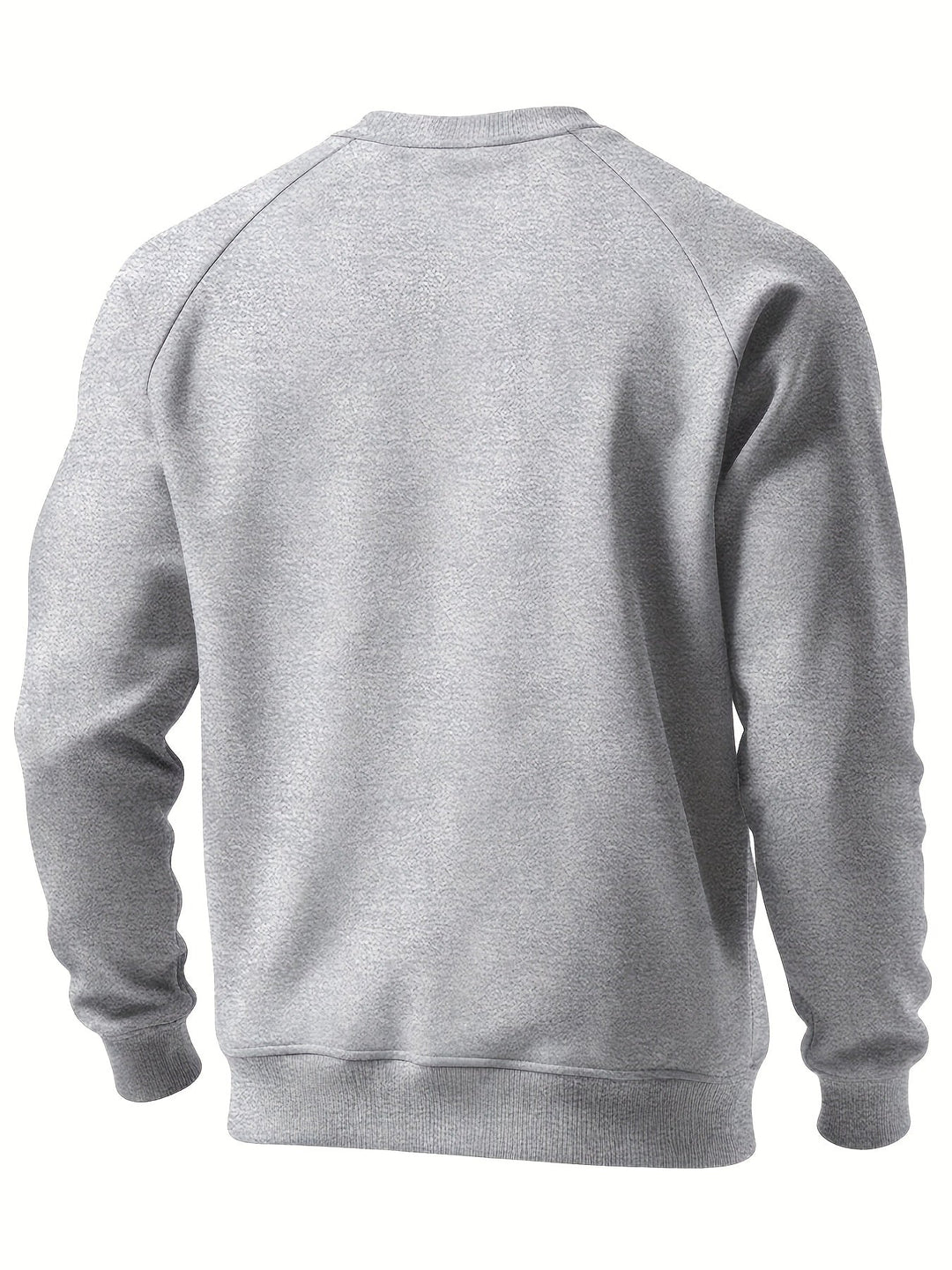 Klasyczny Raglan bluza z okrągłym dekoltem