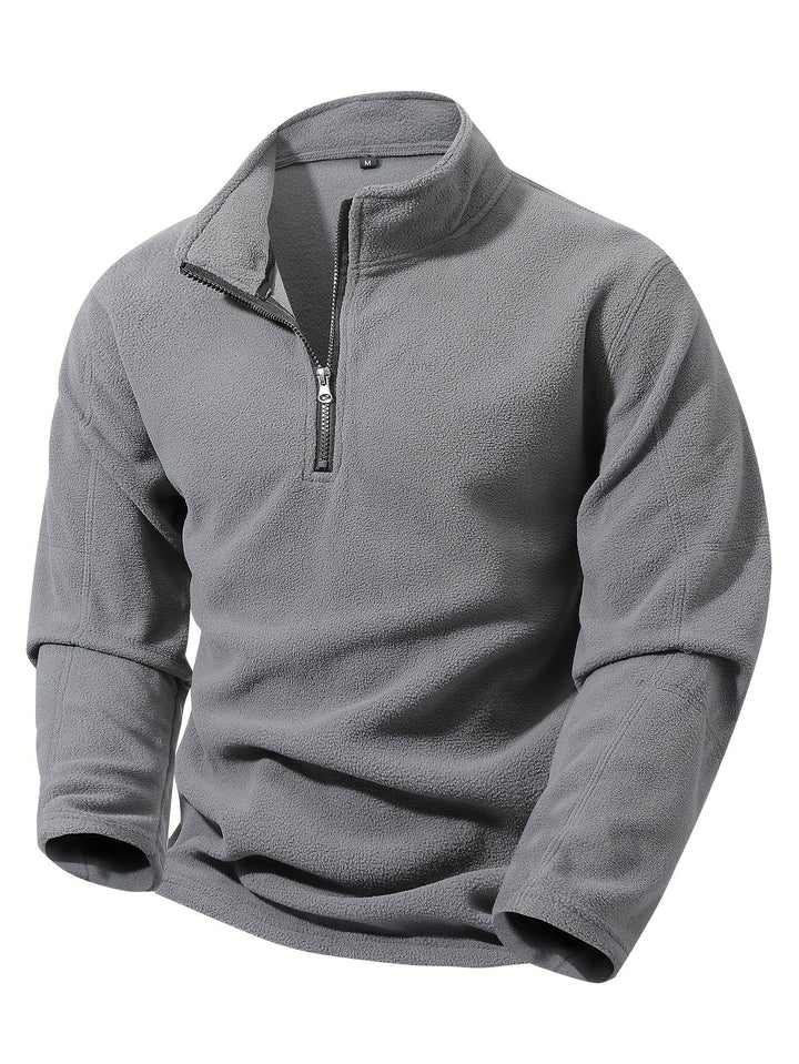 Zamek 1/2 stójka sweter