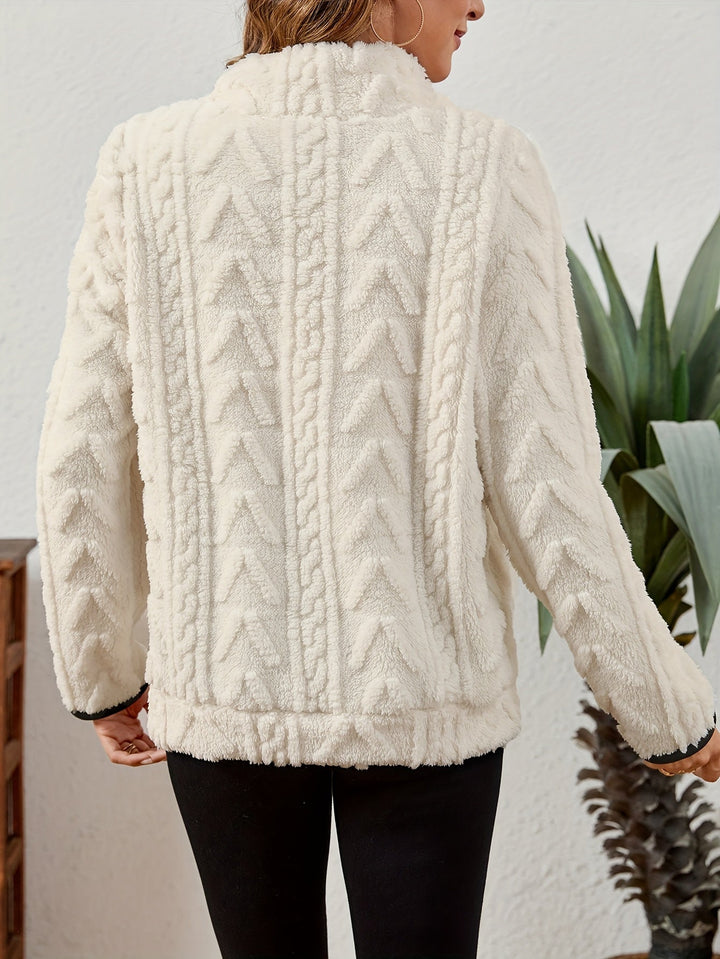 Przytulny zamek 1/2 sweter