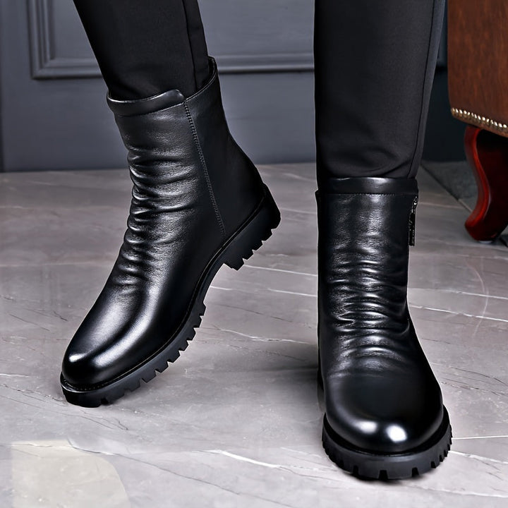 Elegancki zamek-boczny buty