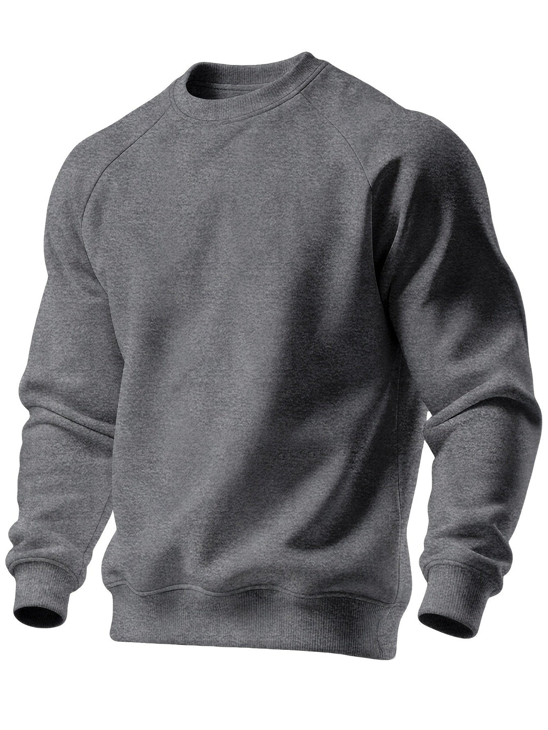 Klasyczny Raglan bluza z okrągłym dekoltem
