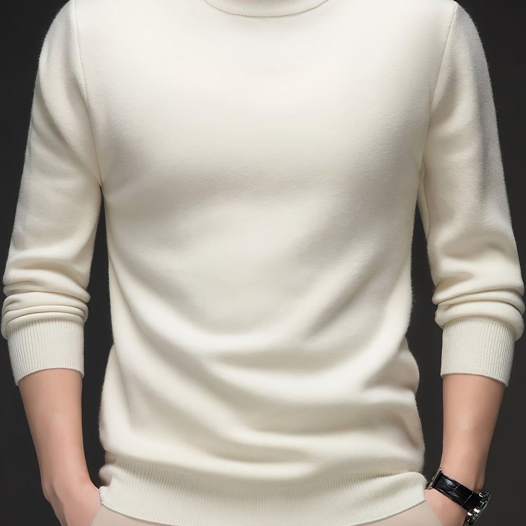 Elegancki półgolf sweter