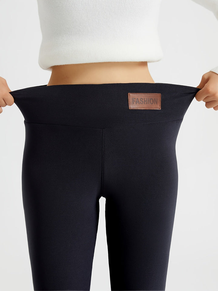 Wysoki-talia przytulny zimowy Leggings