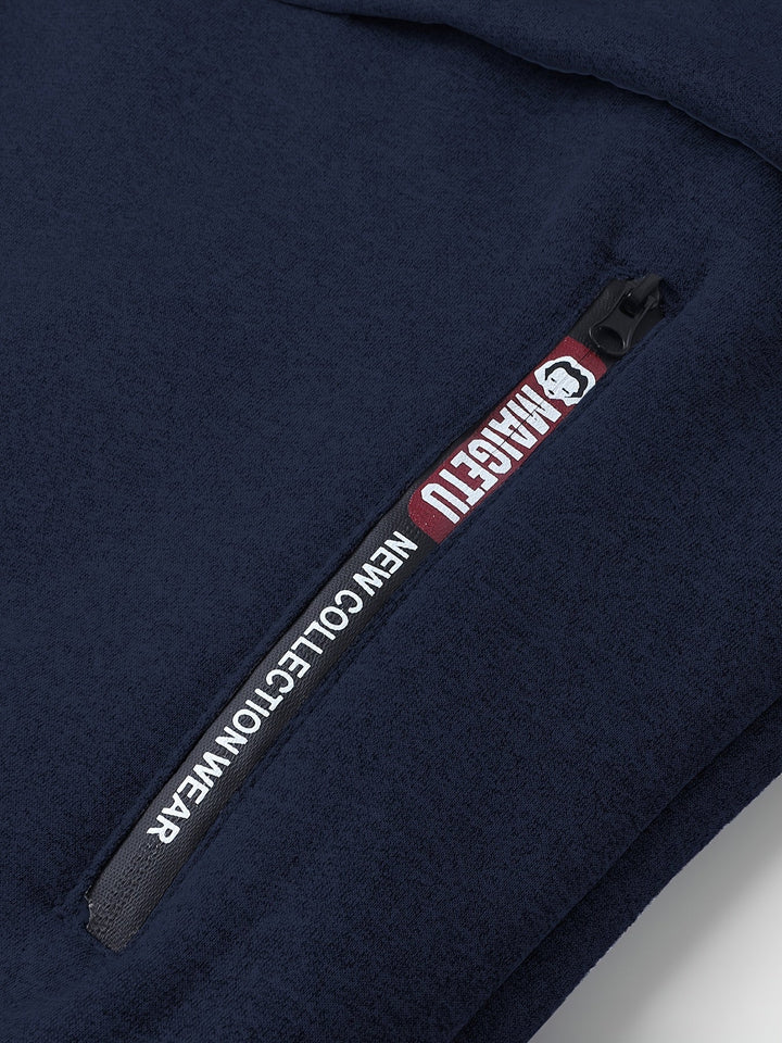 Przytulny z kapturem Zip-Up kurtka