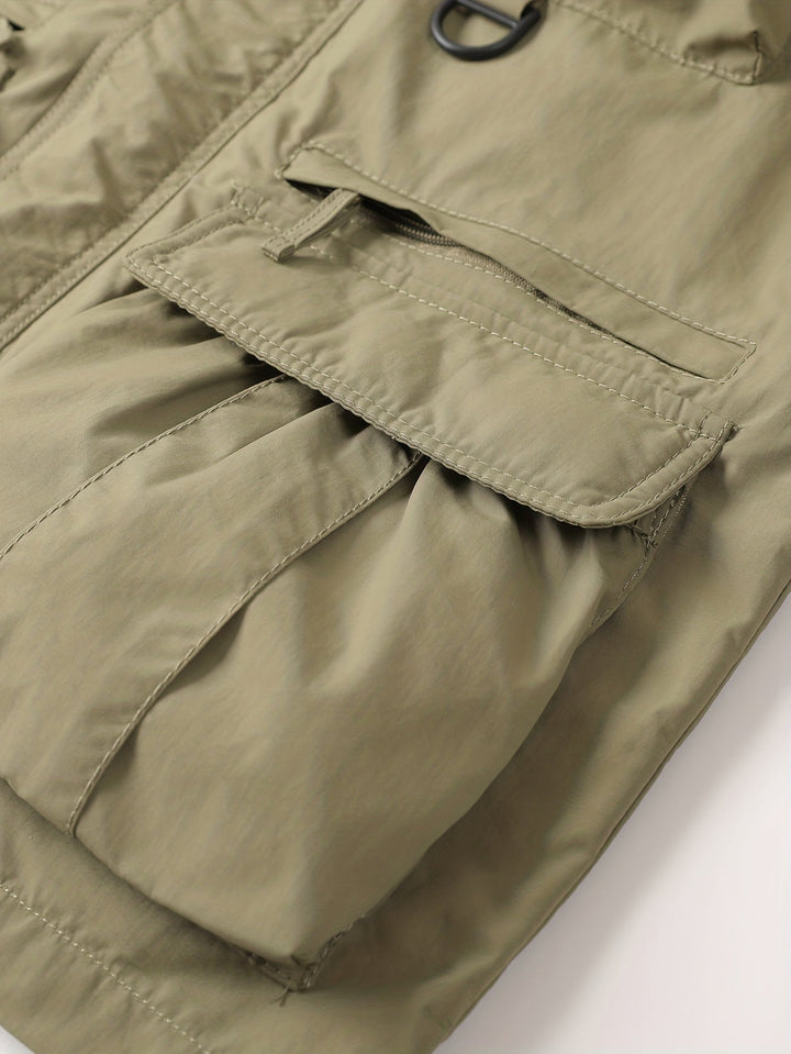 Solidny Multi-Pocket Cargo kurtka