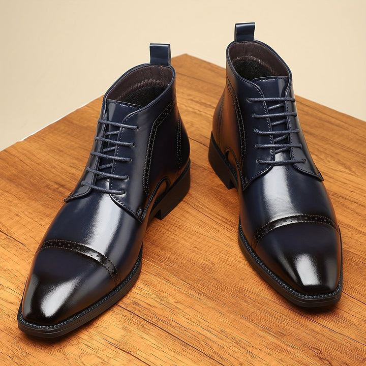 Elegancki Cap-Toe botki