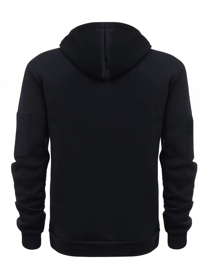 Codzienny Zip-Up bluza z kapturem