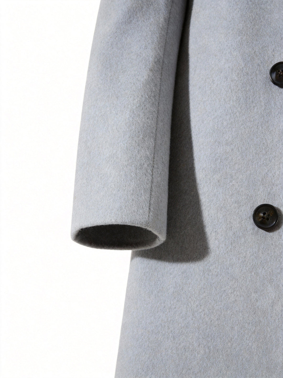 Elegancki długi Trench płaszcz
