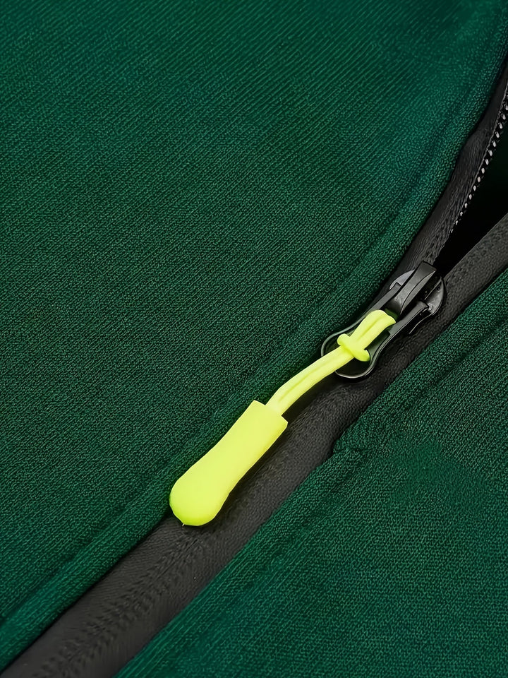 Codzienny Zip-Up bluza z kapturem