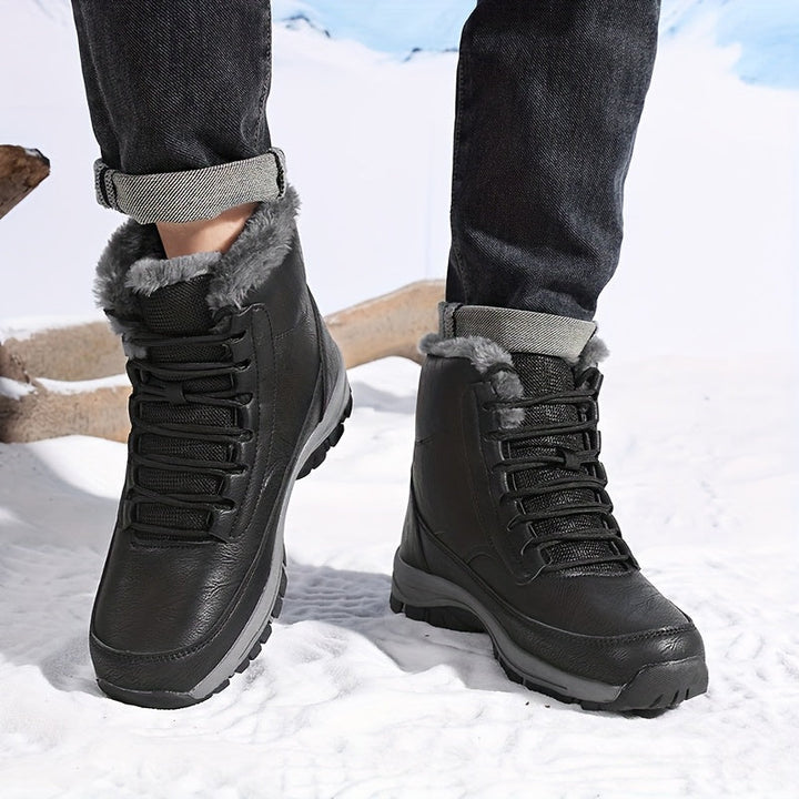 Ciepły-Lined zimowy Trail buty