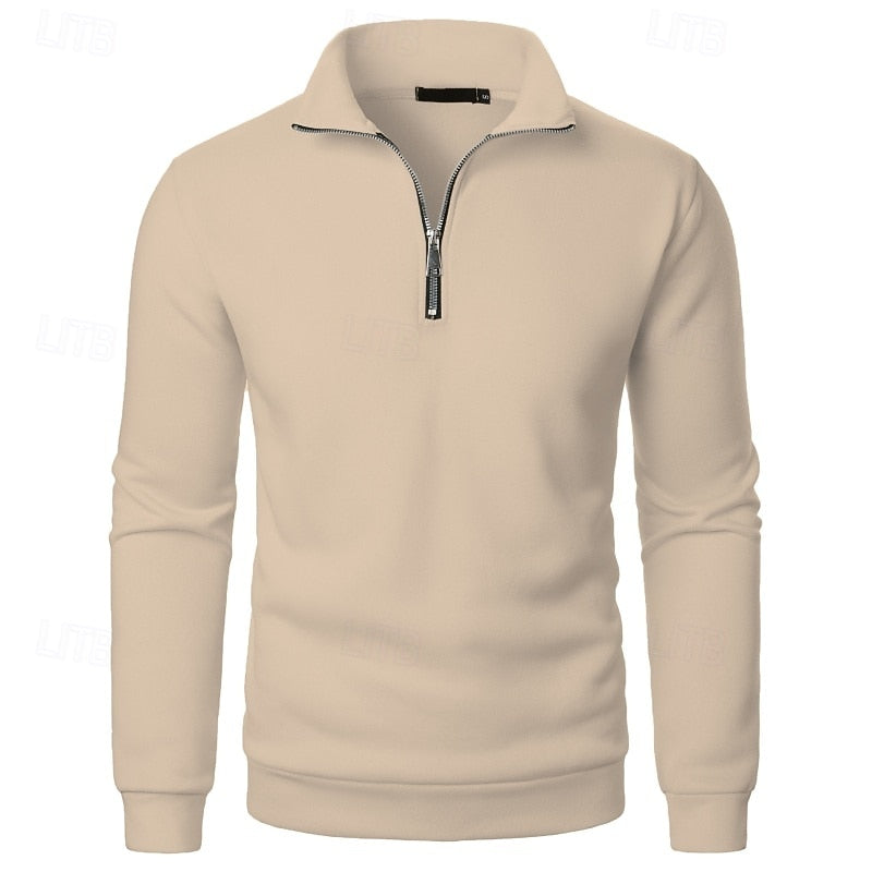 Zamek 1/4 stójka sweter