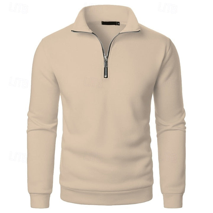 Zamek 1/4 stójka sweter