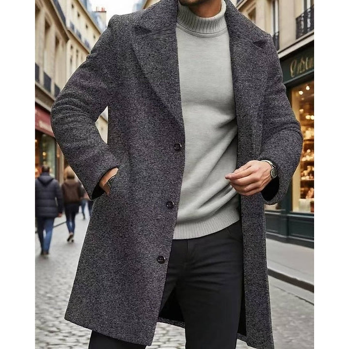 Klasyczny długi Overcoat