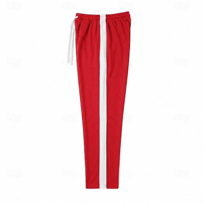 Swobodny Side-Stripe spodnie dresowe