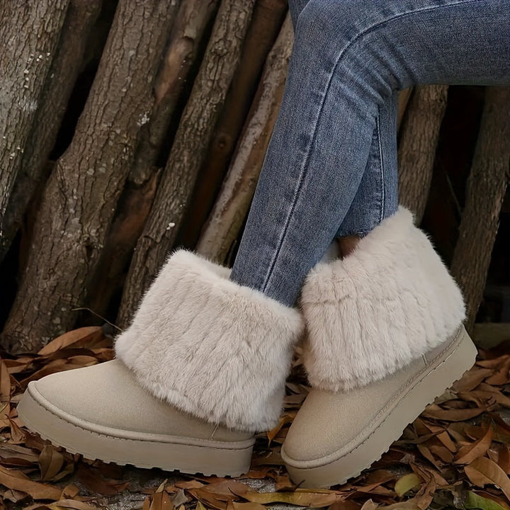 Przytulny Platform buty zimowe