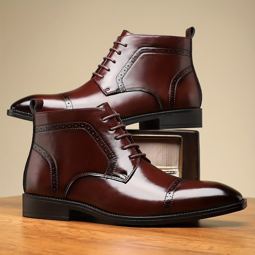 Elegancki Cap-Toe botki