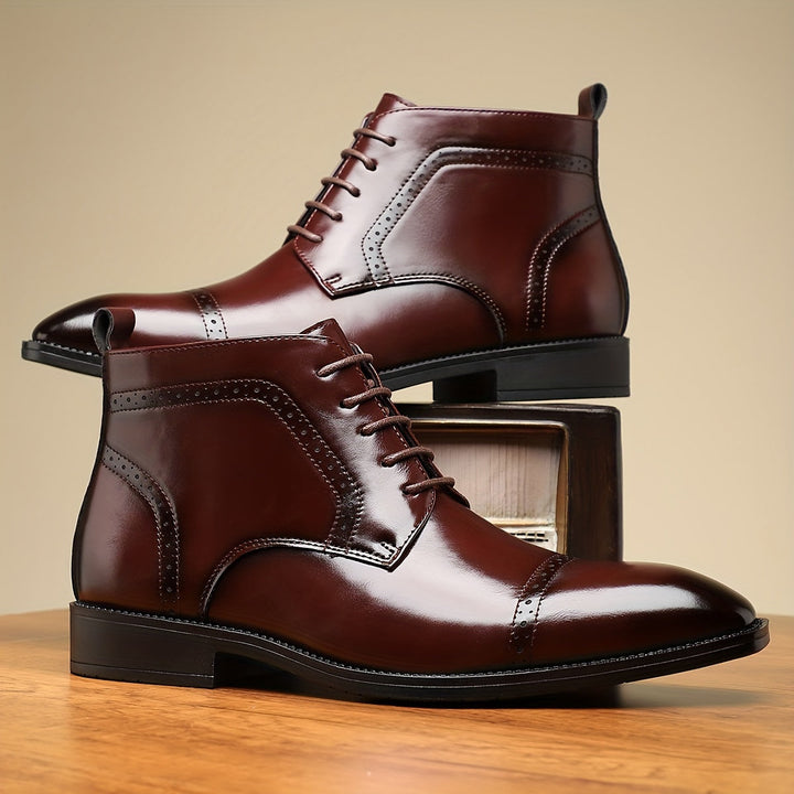 Elegancki Cap-Toe botki