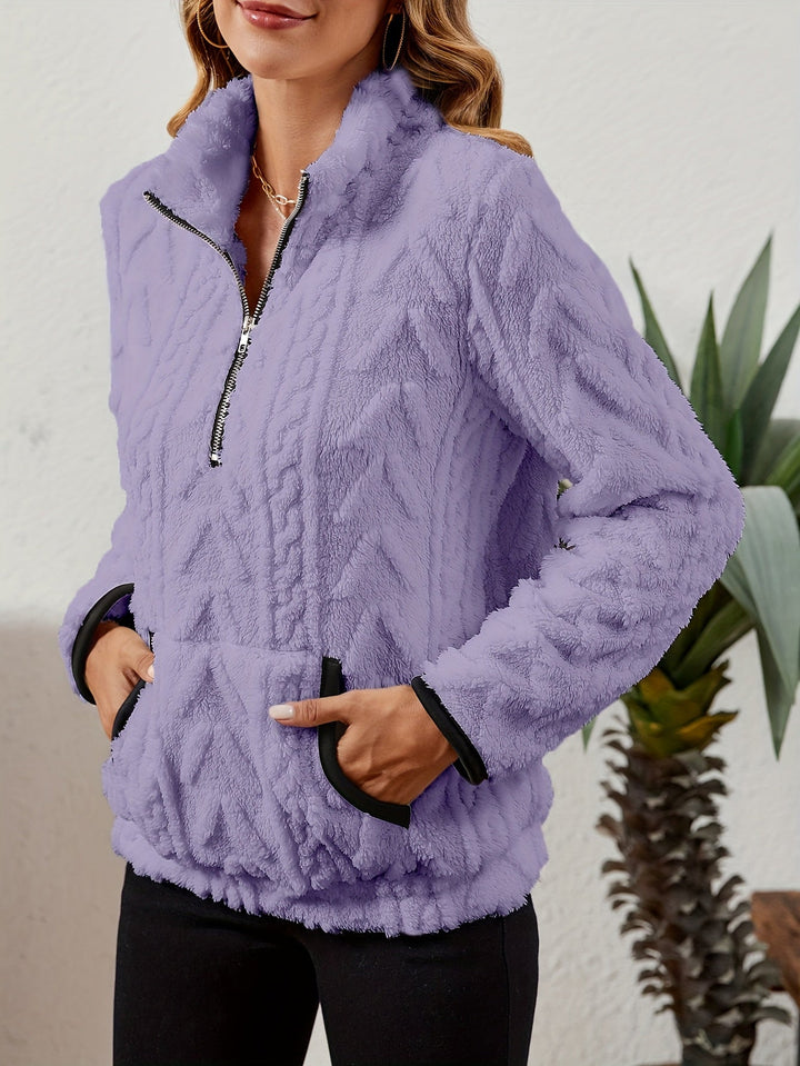 Przytulny zamek 1/2 sweter