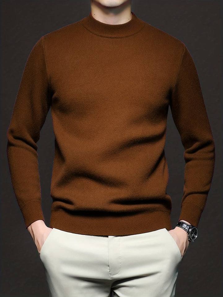 Elegancki półgolf sweter