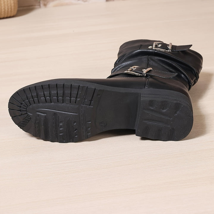 Luźny klamra buty