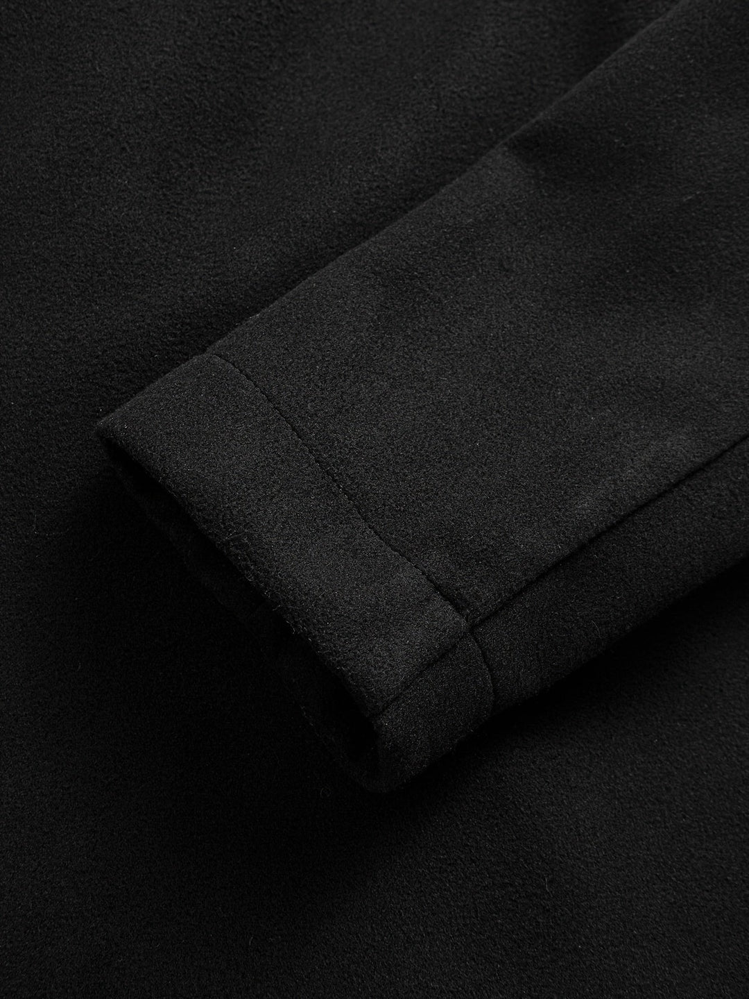 Double-Breasted dopasowany Overcoat