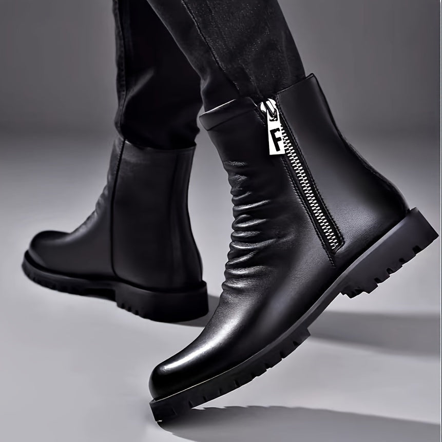 Elegancki zamek-boczny buty