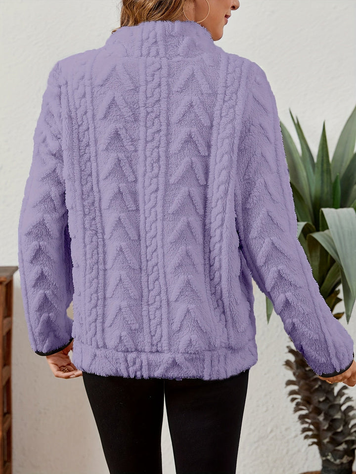 Przytulny zamek 1/2 sweter