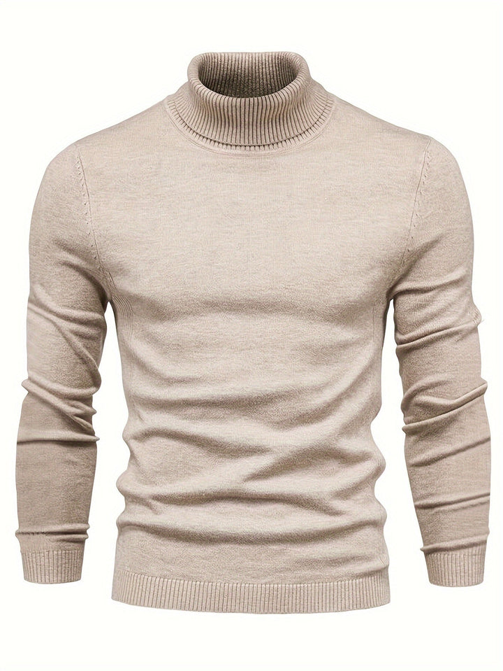 Klasyczny półgolf sweter