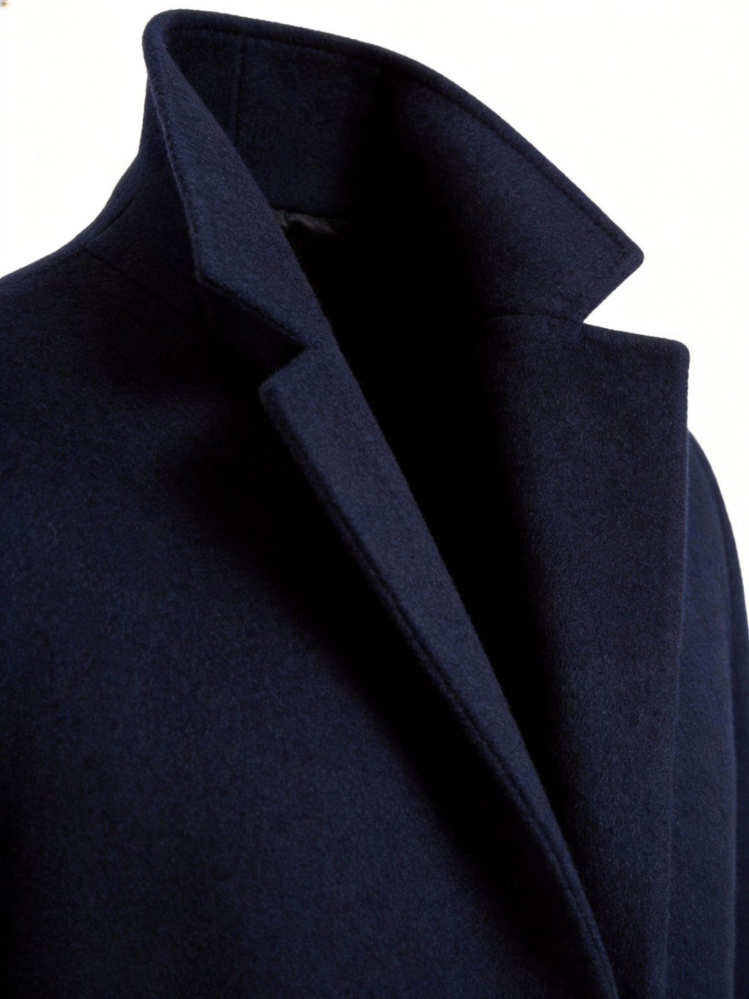Elegancki długi Trench płaszcz