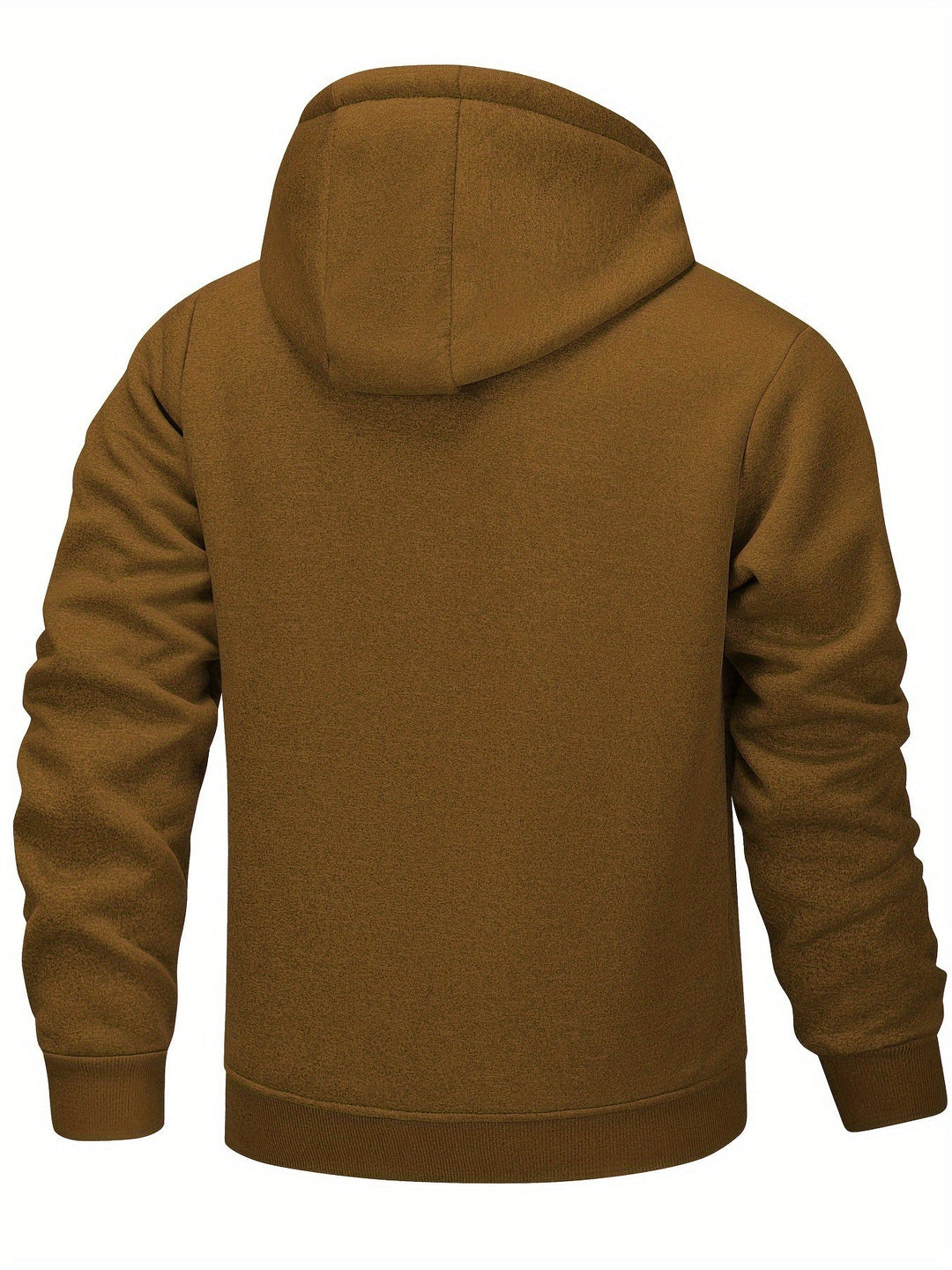 Przytulny z kapturem Zip-Up kurtka