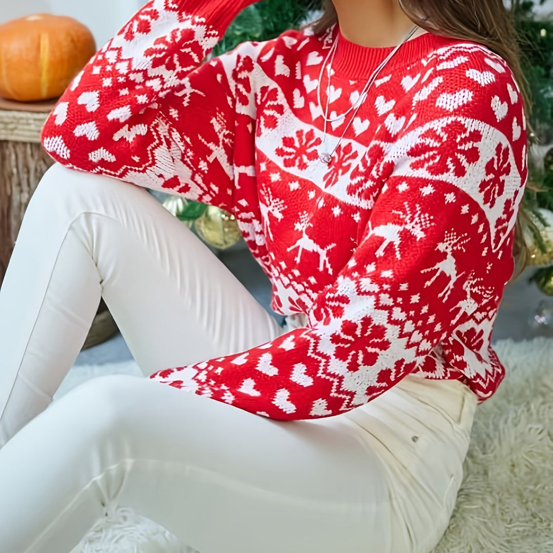 Festive Fair Isle sweter