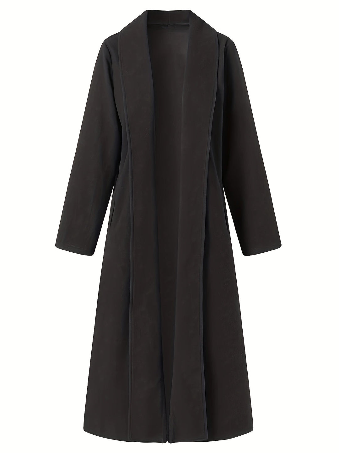 Elegancki wydłużony płaszcz