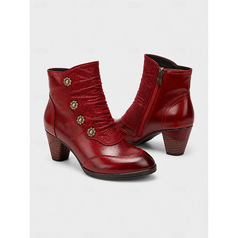 Heeled botki