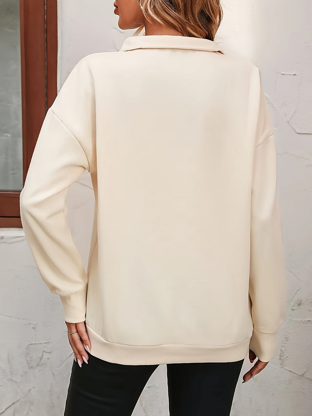 Swobodny zamek 1/2 bluza