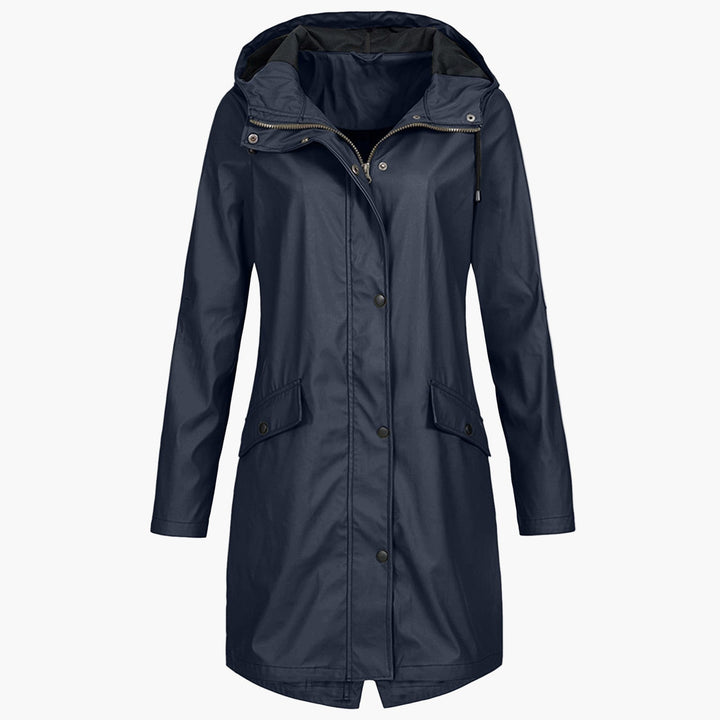 Z kapturem Waterproof Raincoat