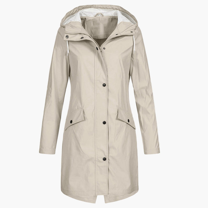 Z kapturem Waterproof Raincoat