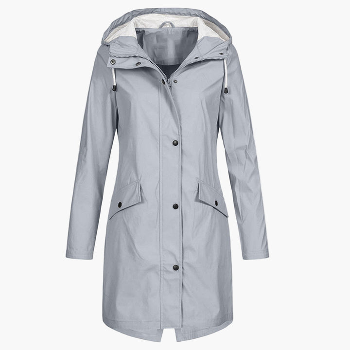 Z kapturem Waterproof Raincoat