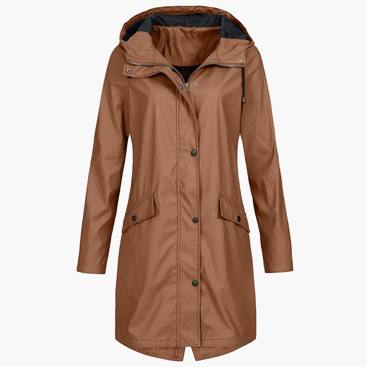 Z kapturem Waterproof Raincoat