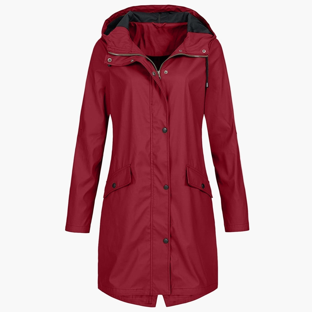 Z kapturem Waterproof Raincoat